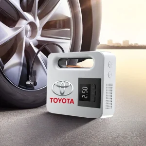 Toyota Electronic Car Tire Pump with Automatic Shut-off